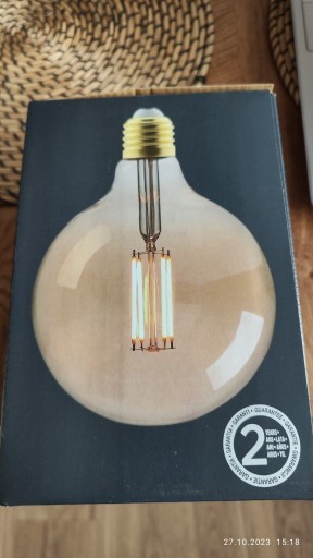 Zdjęcie oferty: Żarówka LED Diall G125 E27 806 lm 1800 K