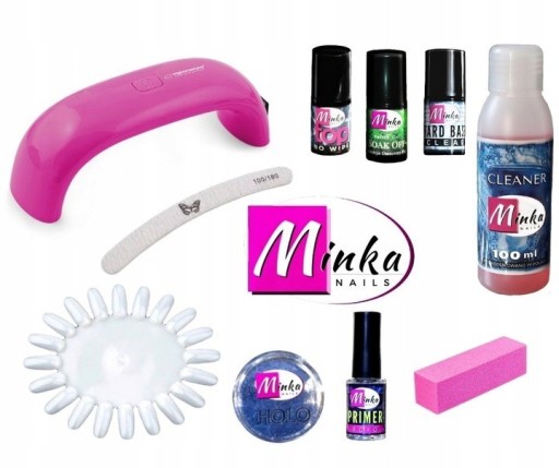 Zdjęcie oferty: Zestaw do manicure z lampą UV/LED Super Cena!