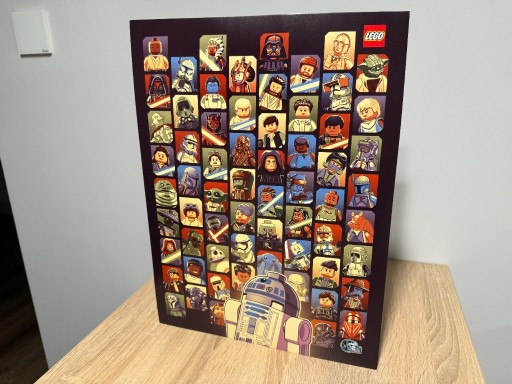 Zdjęcie oferty: LEGO 5008947 Kolekcjonerski Plakat Star Wars Joego Hogana | UNIKAT