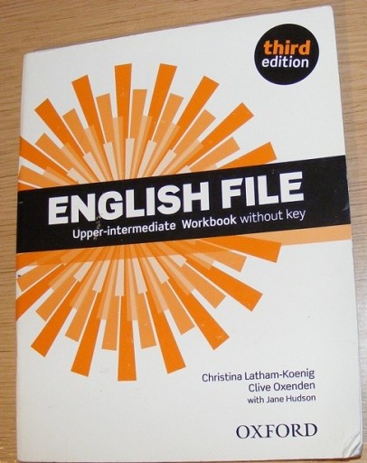 Zdjęcie oferty: ENGLISH FILE UPPER-INTERMEDIATE WORKBOOK 