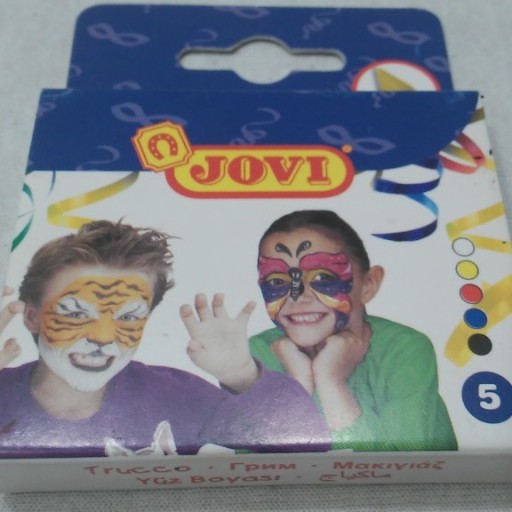 Zdjęcie oferty: Kredki Jovi Make-up do malowania twarzy 5 kolorów
