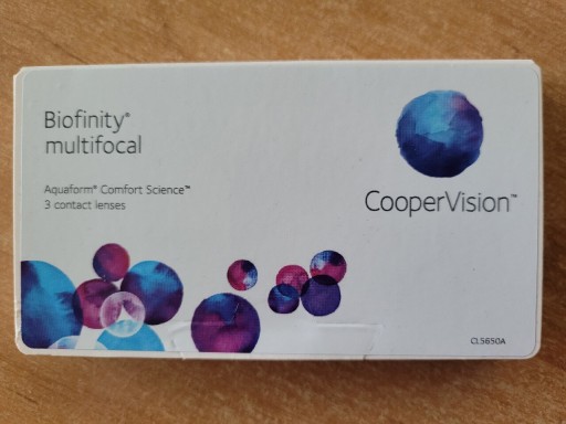 Zdjęcie oferty: Soczewka kontaktowa Biofinity multifocal -2.25 