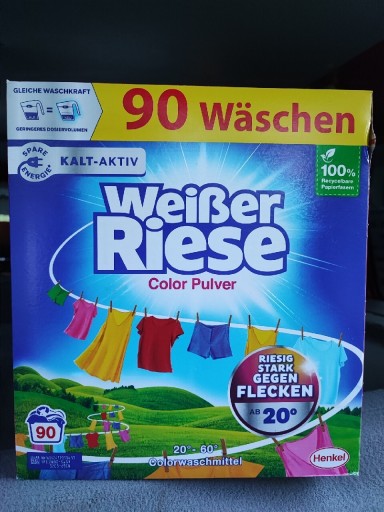 Zdjęcie oferty: Weiser Riese Color proszek do prania z 