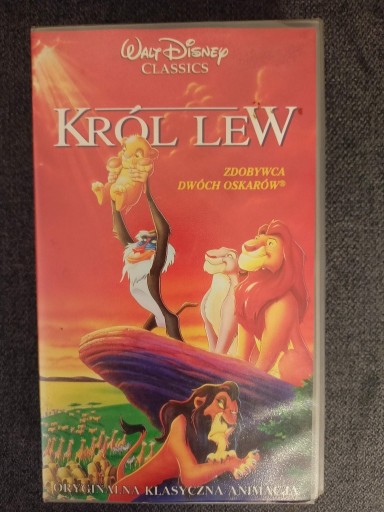 Zdjęcie oferty: Król Lew kaseta VHS