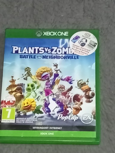Zdjęcie oferty: Gra na Xbox one plants vs zombies 