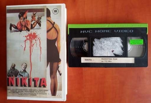 Zdjęcie oferty: Nikita - kaseta VHS