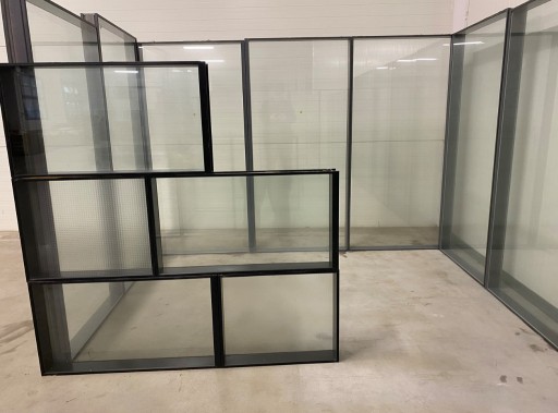 Zdjęcie oferty: Panel szklany ściany działowe z powłoką 1930x550mm