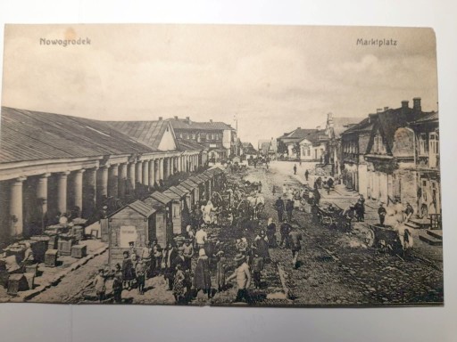 Zdjęcie oferty: NOWOGRÓDEK Kresy targ bazar hale targowe rynek 