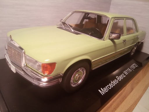 Zdjęcie oferty: MERCEDES-BENZ W116 280S, 1:18, seledynowy.