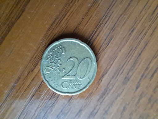 Zdjęcie oferty: 20 euro cent 1999 Hiszpania espana