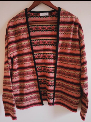 Zdjęcie oferty: Śliczny nowy sweterek etno Boho M&S per Una r. L 