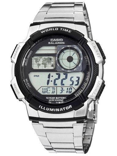 Zdjęcie oferty: ZEGAREK MĘSKI CASIO AE-1000WD 1A (zd073h) - WORLD 