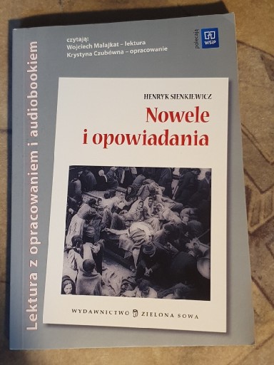 Zdjęcie oferty: Nowele i opowiadania - H. Sienkiewicz + audiobook