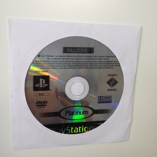 Zdjęcie oferty: Killzone PS2 Platinum używana
