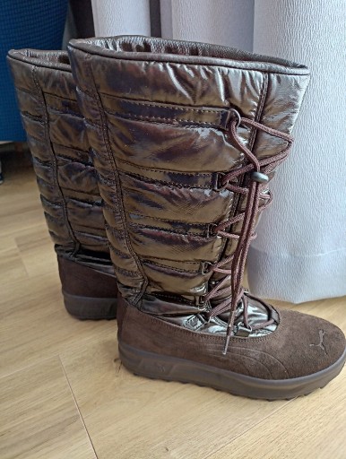 Zdjęcie oferty: Śniegowce kozaki damskie Puma 36 22cm Chamonix