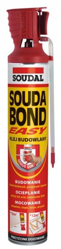 Zdjęcie oferty: Klej montażowy uniwersalny Soudal wężyk 750ml