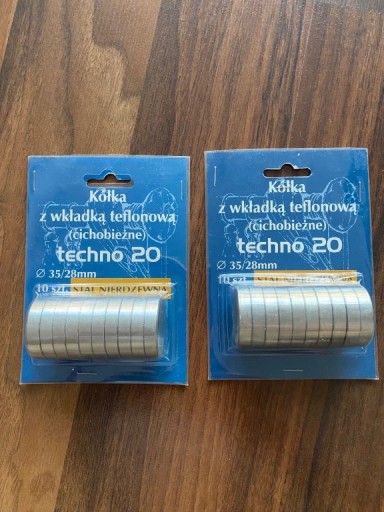 Zdjęcie oferty: Kółka cichobieżne do karniszy techno 40 szt