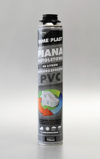 Zdjęcie oferty:  Pianka poliuretanowa niskoprężna PVC 750 ml