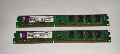 Zdjęcie oferty: Pamięć RAM KINGSTON DDR3 KVR1333D3N9K2/4G 2x2GB
