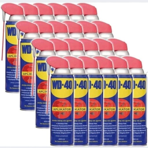 Zdjęcie oferty: WD40       Pojemność  400ml   Preparat wyposażony 