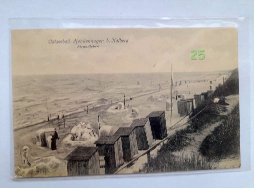 Zdjęcie oferty: USTRONIE MORSKIE Henkenhagen Strand plaża 1916