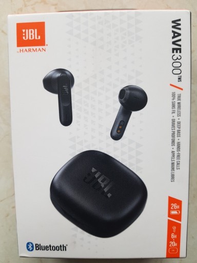 Zdjęcie oferty: Nowe Słuchawki dokanałowe JBL Wave 300 TWS Czarny