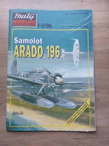 Zdjęcie oferty: Mały Modelarz 1996/1-2 samolot Arado 196