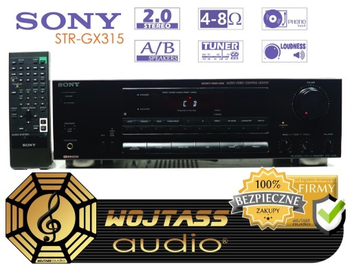 Zdjęcie oferty: Amplituner SONY STR-GX315 Phono A/B Stereo/Quadro