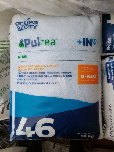 Zdjęcie oferty: Mocznik+in 25kg.   nawóz azotowy trawnik tuje uprawy