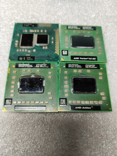 Zdjęcie oferty: Procesory AMD Turion 64x2 AMD Athlon Intel i3-350M