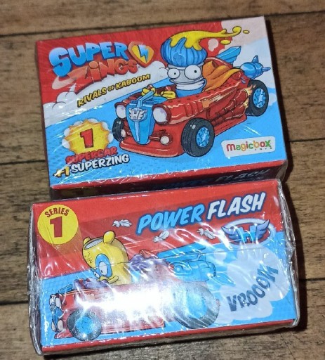 Zdjęcie oferty: Super Zings 1 seria Super Car Power Flash figurka