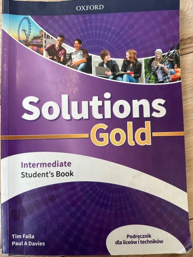 Zdjęcie oferty: Solutions Gold Intermediate