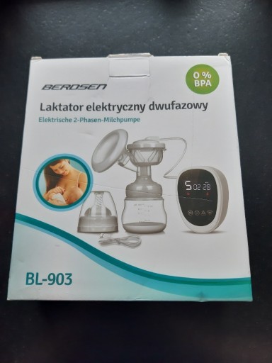 Zdjęcie oferty: Berdsen BL-903, laktator elektryczny, dwufazowy