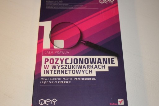 Zdjęcie oferty: Pozycjonowanie w wyszukiwarkach internetowych Lieb