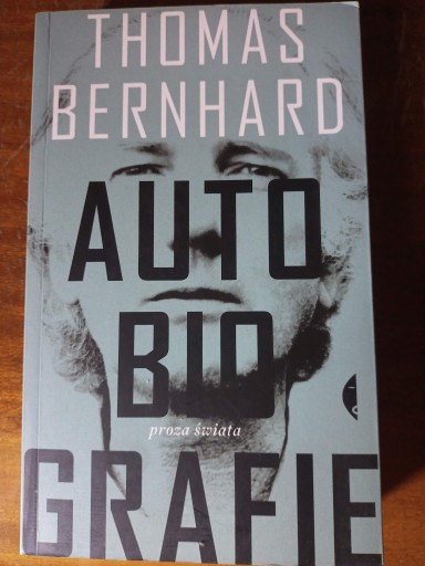 Zdjęcie oferty: Thomas Bernhard – Autobiografie