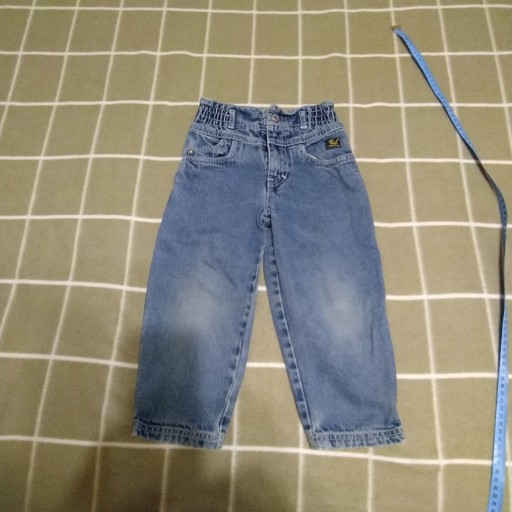 Zdjęcie oferty: Spodnie jeans z przedłużonym stanem MEXX rozm. 98