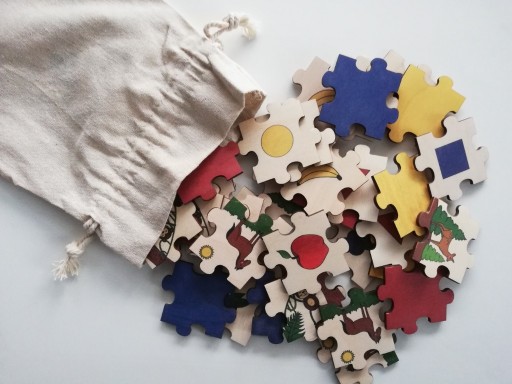Zdjęcie oferty: Układanka-puzzle Montessori - własny projekt