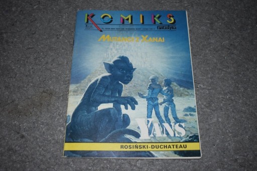 Zdjęcie oferty: Komiks fantastyka Yans Mutanci Xanai zeszyt 5 1988