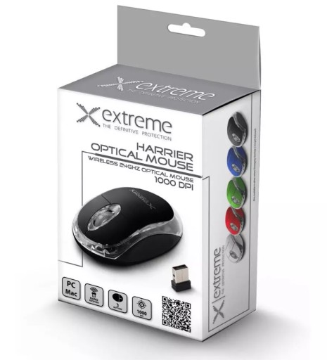 Zdjęcie oferty: MYSZKA BEZPRZEWODOWA OPTYCZNA EXTREME USB 1000dpi XM105K