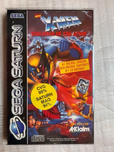 Zdjęcie oferty: X-men Children of the Atom Sega Saturn