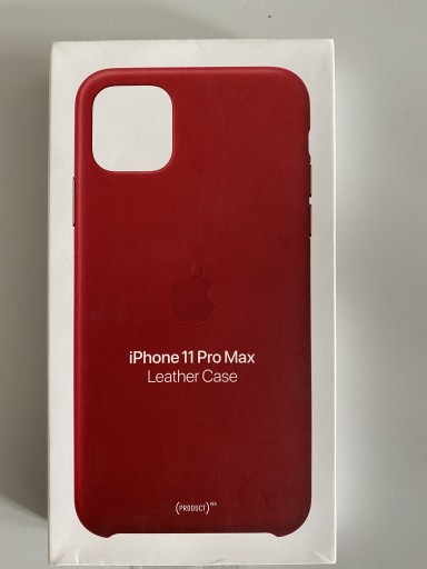 Zdjęcie oferty: Oryginalne etui iPhone 11 Pro max skóra naturalna