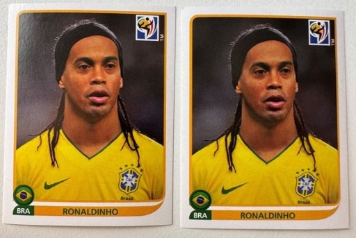 Zdjęcie oferty: 500 Ronaldinho 2010 Panini World Cup