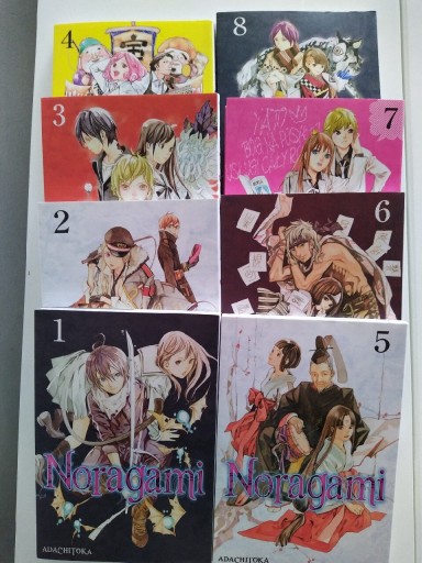 Zdjęcie oferty: Manga Noragami tomy 1-8 Adachitoka