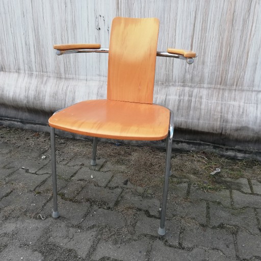 Zdjęcie oferty: dizajnerski stary fotel krzesło z podłokietnikami 