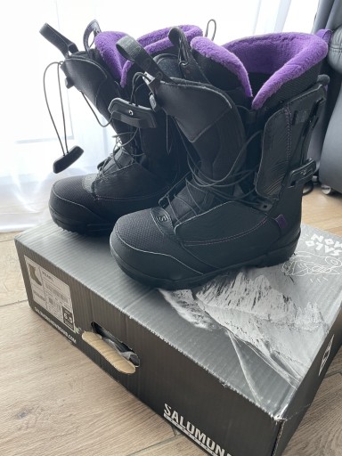 Zdjęcie oferty: Buty snowboardowe Salomon Pearl wkładka 22 cm