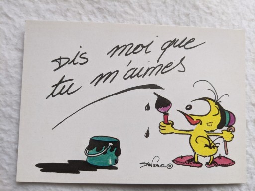 Zdjęcie oferty: Pocztówka Le Piaf (wróbelek) nr 49, 1986 r.