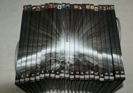 Zdjęcie oferty: Wybrańcy mocy kolekcja 22 DVD+książka, nowa komp.