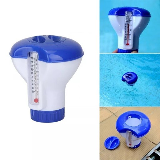 Zdjęcie oferty: Termometr do basenu |miejsce na tabletke z chloru 