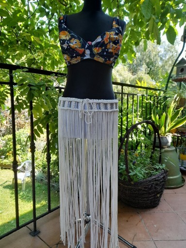 Zdjęcie oferty: Spódnica ze sznurka handmade makrama