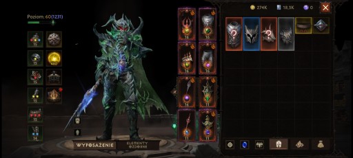 Zdjęcie oferty: Diablo Immortal, Rycerz Krwi 60 (1231) 25000 WB